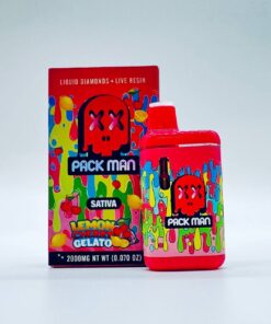 Packman 2g Disposable Lemon Cherry Gelato