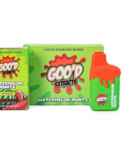 Goo’d extracts 2g watermelon runtz disposable