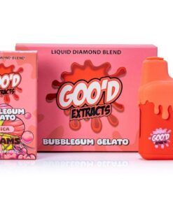 Goo’d extracts 2g Bubblegum Gelato disposable