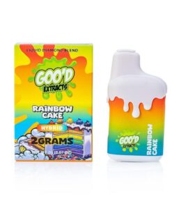 Goo’d extracts 2g Rainbow Cake disposable
