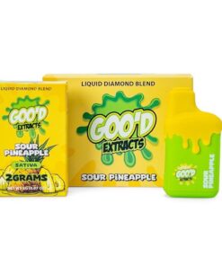 Goo’d extracts 2g Sour Pineapple disposable